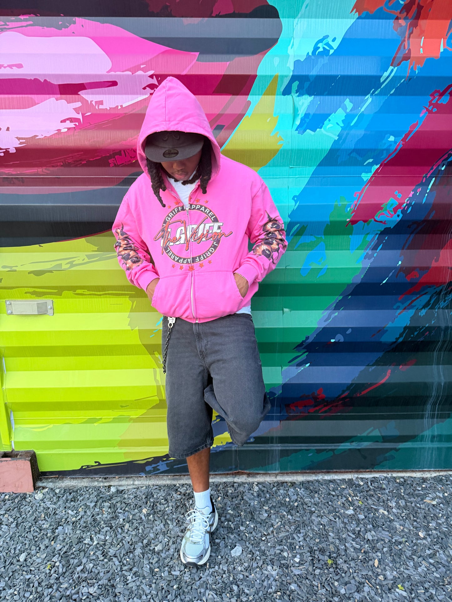 The Vision “Eye see you” Zip up