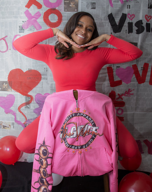 The Vision “Eye see you” Zip up